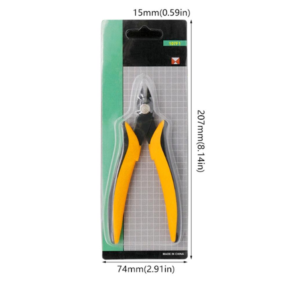 Universal Diagonal Cutting Pliers Precision Wire Cable Cutter High Hardness Electronic Repair Hand Tools Electrician Accessories