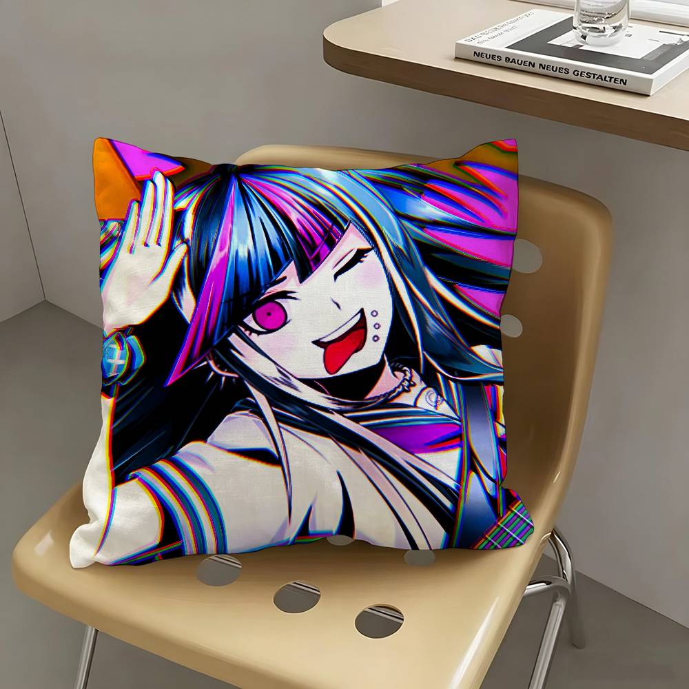 1pc M-Mioda Ibuki Pillow Case Fashion Square Pillowcase Bedroom Sofa Room Ins Decoration Leisure