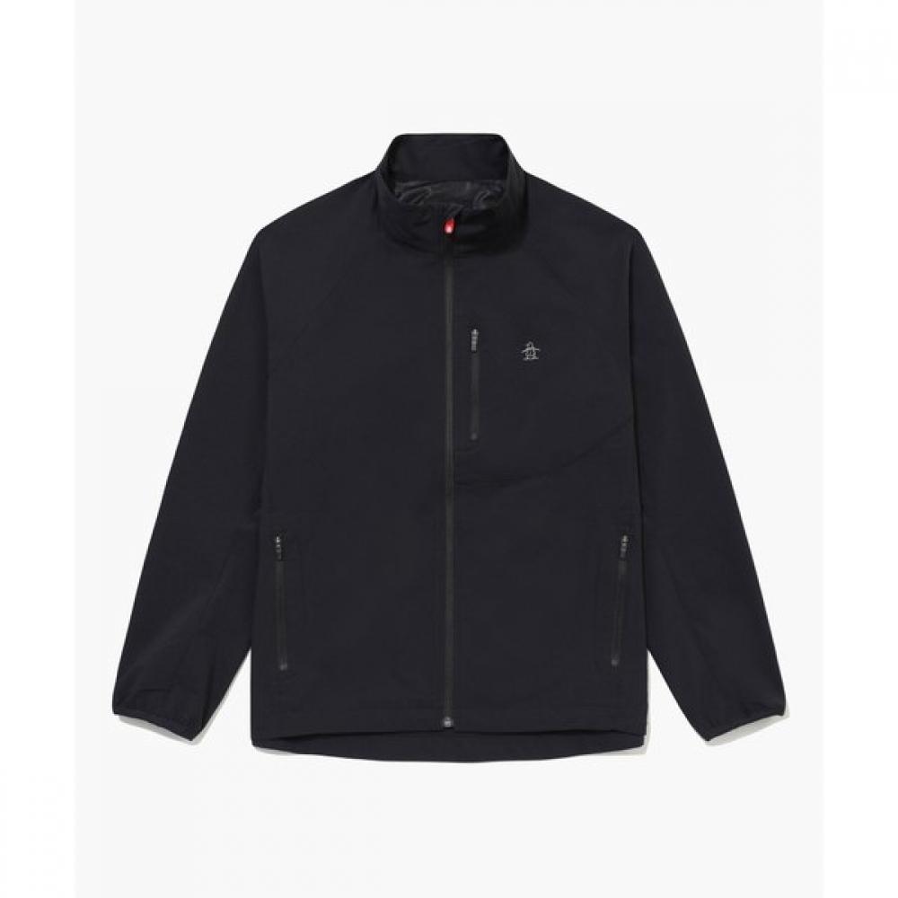 MunSingwear Men S Windbreaker Jacket Black Mr311mjp92