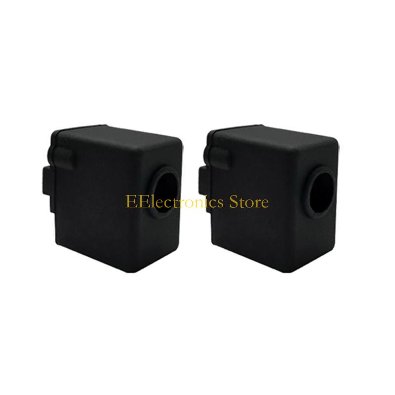 B03C 1/2/3/5/6/8pcs for Kobra2 Hotend Silicone Sock Black Cover Printer Head 3D Printer Parts for Heatblock Covers
