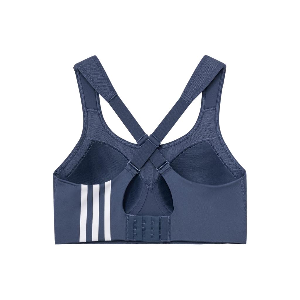 Adidas TLRD Impact High-Support Bra Three-Stripe Color Block High-Intensity Fitness Sports Bra Women underwear Gray Blue IX4944