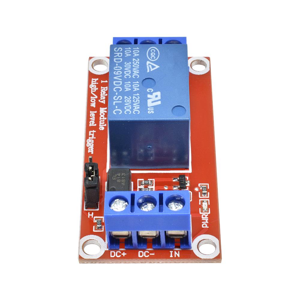 5V 9V 12V 24V One 1 Channel Relay Module Board Shield with Optocoupler Support High and Low Level Trigger
