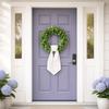 Adjustable Wreath Sash Soft Wreath Sashes Pure Holiday Wreath Decor  Front Door Hanging