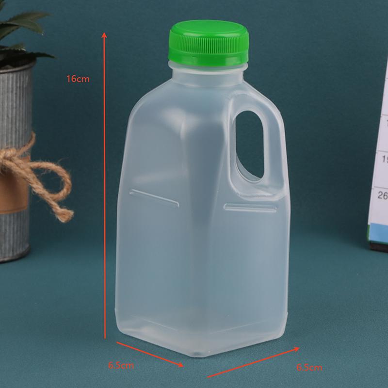 320/500Ml Clear Kids Water Bottle Empty Plastic Juice Bottle Pet Milk Beverage Bottle With Lid Camping Hiking Drinking Container
