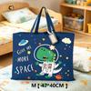 Large Capacity Waterproof Oxford Cloth Cartoon Kids Quilt Storage Bag For Clothes Quilts