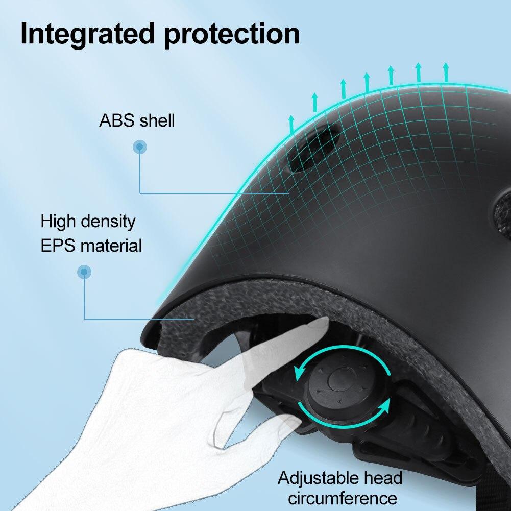Voksen sykkelhjelm utendørs sport skateboard sikker hjelm landeveissykkel beskytter hjelm sykkeldeler