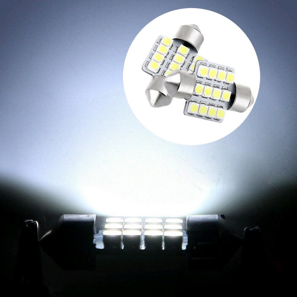 6000K License Plate Light Car Festoon Interior LED