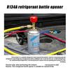 Multipurpose Automotive HVAC Service Tool For R134A R410A R600A Refrigeration Dispensing Metal Bottle Opener