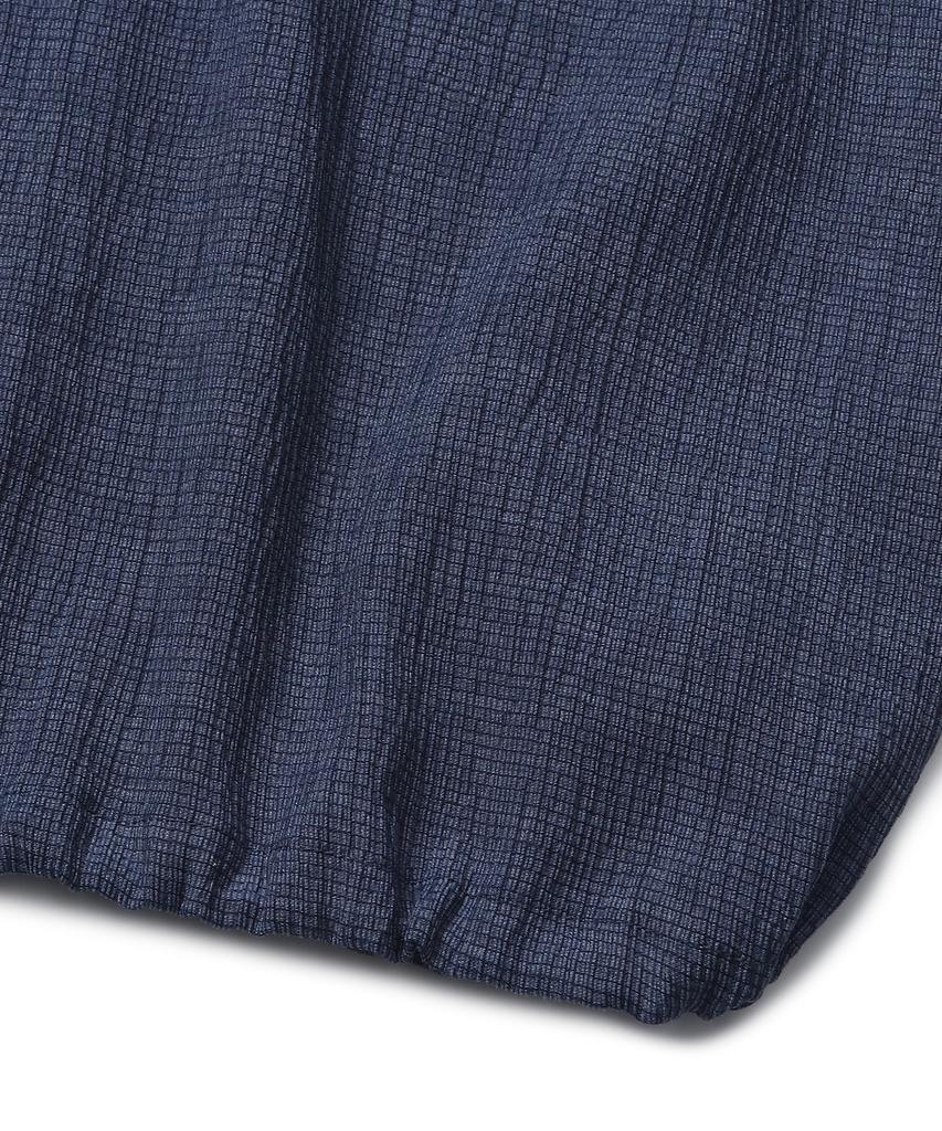 CONNECT KINLOCH Wish & Wear Seersucker Polo Shirt (Blue)