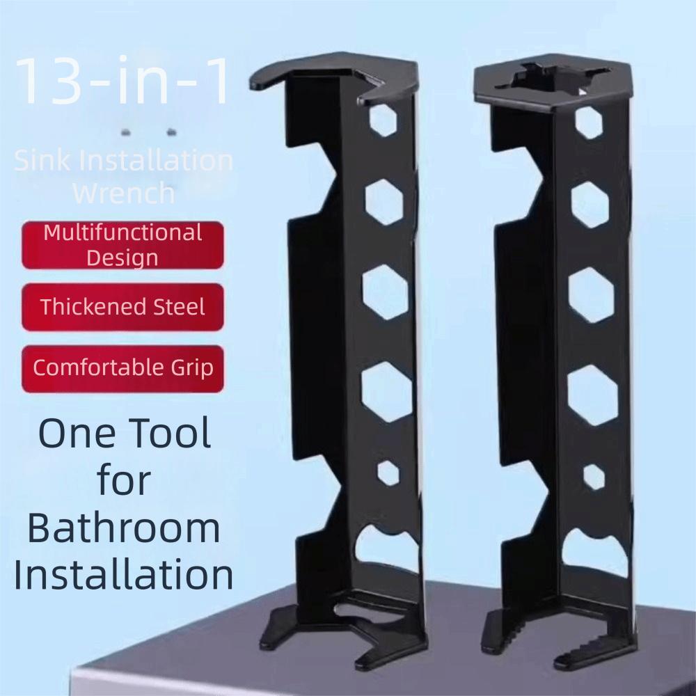 Iron Material Sanitary Wrench Multi-Functional Faucet Wrench Multi-Functional Wrench Home Plumbing