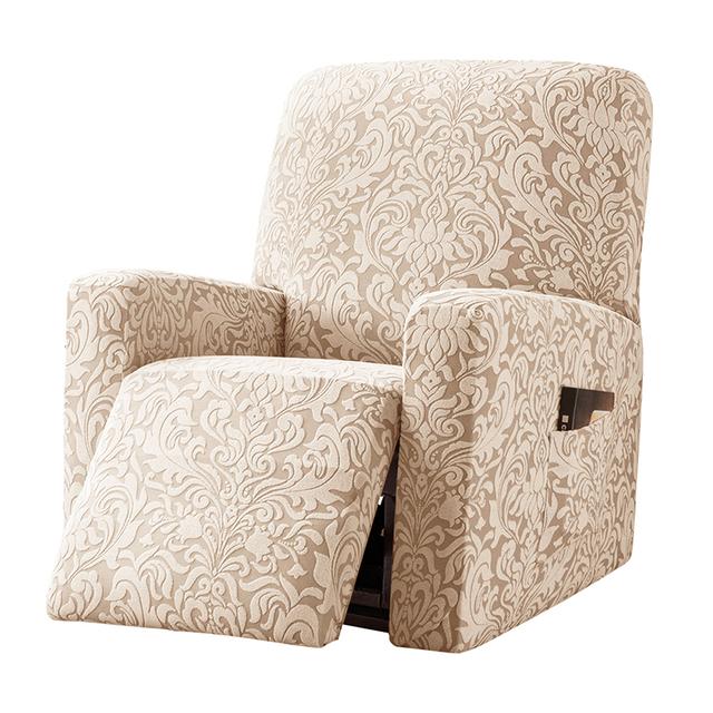 

1/2/3-местный чехол для дивана с откидной спинкой, жаккардовый чехол на кресло «все включено» для ленивых мальчиков, эластичный чехол для кресла, домашний декор 1 Seat (1 piece) хаки