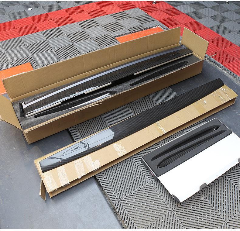 Tesla Model 3/Y Dashboard & Door Carbon Fiber Decorative Strips