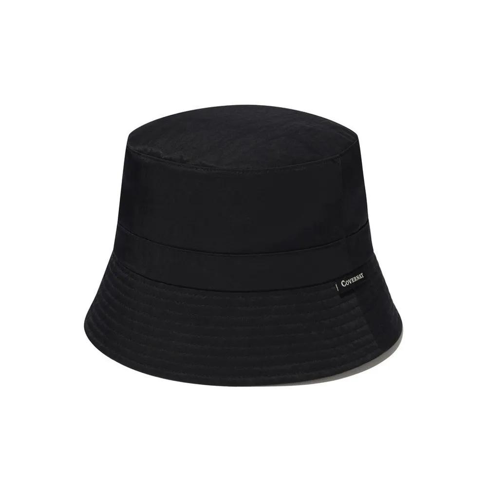 Daily Couple Street Basic Nylon Bucket Hat Black F