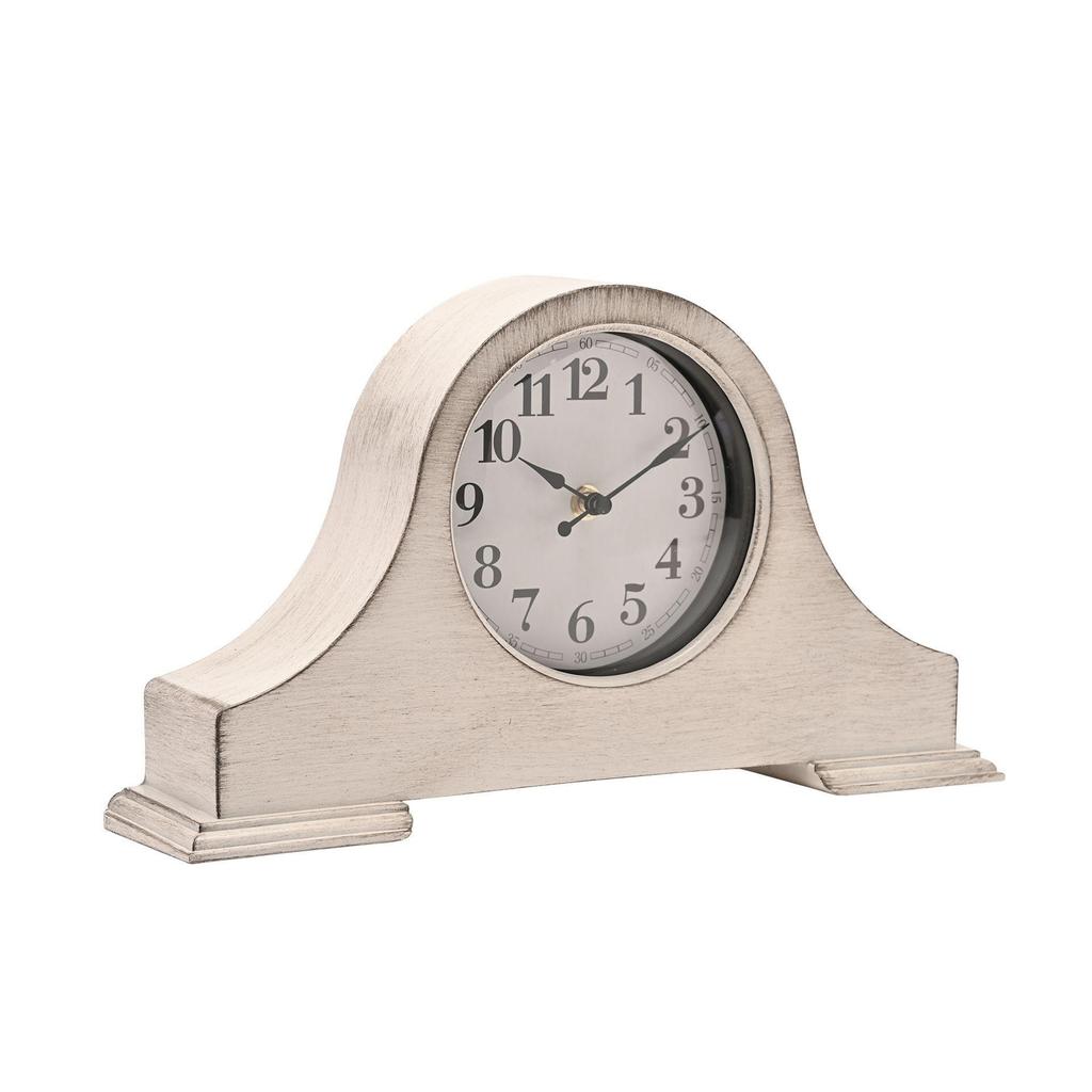 Hometime Mantel Clock 36cm - White