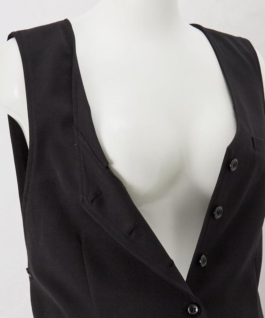 Formal Wear Wrap Dress Black Maternity Size 17 Large Size [Nissen] Women's Dress/Suit [Prenatal/Postnatal] Office/Business