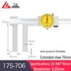 Stainless Steel Digital Vernier Caliper 10-150mm for Inner/Outer Groove Measurement
