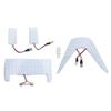 A03E-For Toyota C-HR CHR LED Interior Reading Lights White LED Roof Light 102 Leds 6000K Interior Signal Lamp Sticker