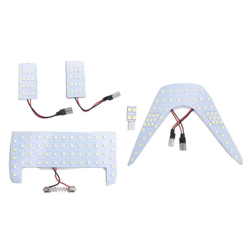 A03E-For Toyota C-HR CHR LED Interior Reading Lights White LED Roof Light 102 Leds 6000K Interior Signal Lamp Sticker