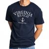 New Limited Virginia Beach Nautical Sea Town Tshirt