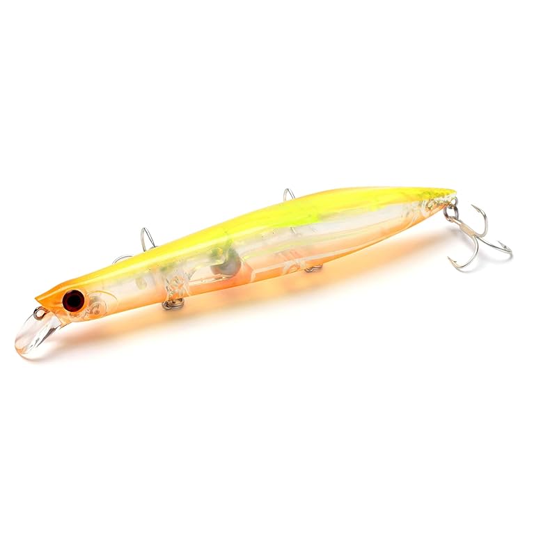 

Jackson minnow surf glide 3 hooks 130mm 23g clear crown impact CCI lure