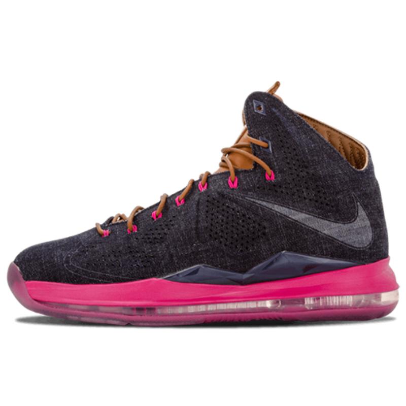 

Nike LeBron X Ext Denim Sneakers 597806-400 41