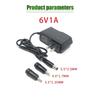 6V 1A Stroomadapter 1M Ac100-240V Vervanging Omron Indoplas Bloeddrukmeter Oplader