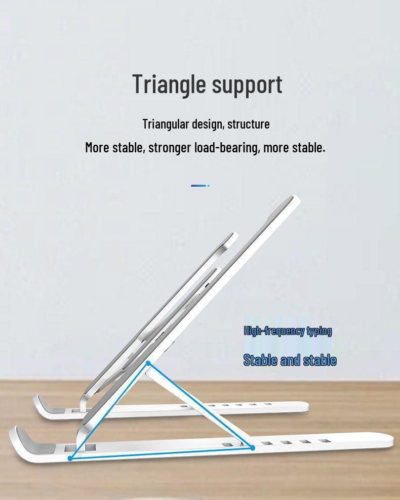Adjustable Portable Laptop Stand Cooling Bracket and Tablet Riser