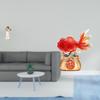 Cherub Angel Resin Figurine Holding Pigeon Sculpture for Living Room Desk Xmas Corridor Decoration
