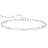 Classic Gold Color Flat Beads Chain Bracelets for Women 2025 New Fashion Stainless Steel Bracelet Anklet Party Jewelry Gifts