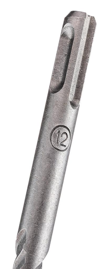 Wiertło do betonu SDS Plus z podwójną spiralą 12 x 160 mm