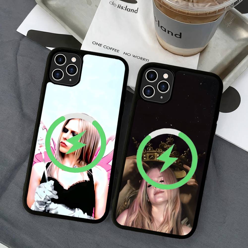Avril Ramona Lavigne For Magsafe Magnetic Phone Case For IPhone 17 16 15 14 13 12 11 Plus Pro Max PC+TPU Cover