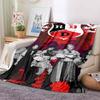 New 3D Printed Flannel Blanket Featuring R-RBD band/K-POP Style, Perfect for Home Use, Sofa Beds, or As a Birthday Gift.