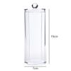 Transparent Cotton Swab Storage Box Makeup Organizer Acrylic Storage Box Cotton Swab Cosmetic Box Bathroom Bedroom Storage