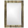 Bathroom Mirror Rectangular Natural 50 x 2.5 x 70 cm