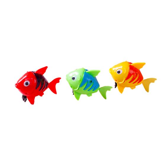 

Cartoon Animal Wind-up Toy for Kids No Battery Required Funny Swimming Frog/Fish/Turtle Clockwork Toy Baby Bath Companion Interactive Toy for Summer Fish