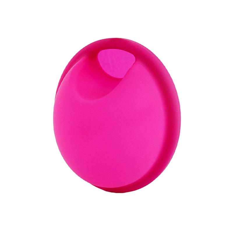 1Pcs Silicone Flat Fit Design Extra Thin Reusable Silicone Menstrual Disc For Women Menstrual With Pull Tab Sterilizing