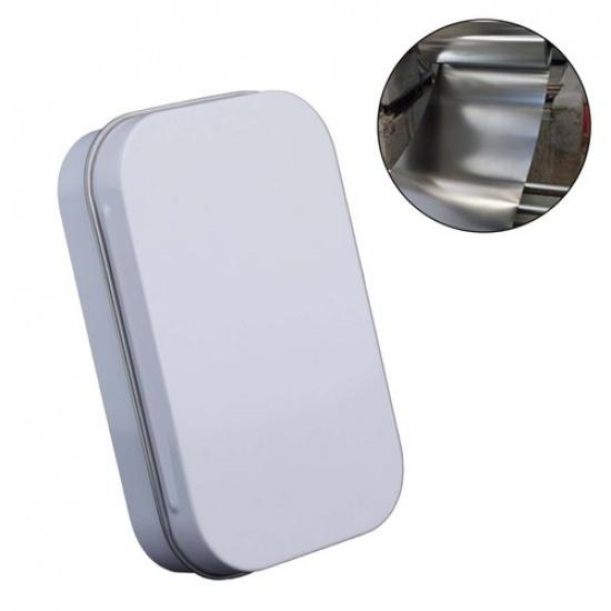 Travel Friendly Tinplate Storage Box for Mint Gum Organize and Protect