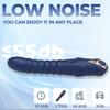Thrusting Vibrator G Spot Vibrator Anal Dildo with 10 Vibrating 3 Thrusting Liquid Silicone Vaginal Massage Clitoris Stimulator