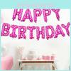 Premium Happy Birthday-ballonger i aluminiumfolie Perfekta för minnesvärda firandevenemang