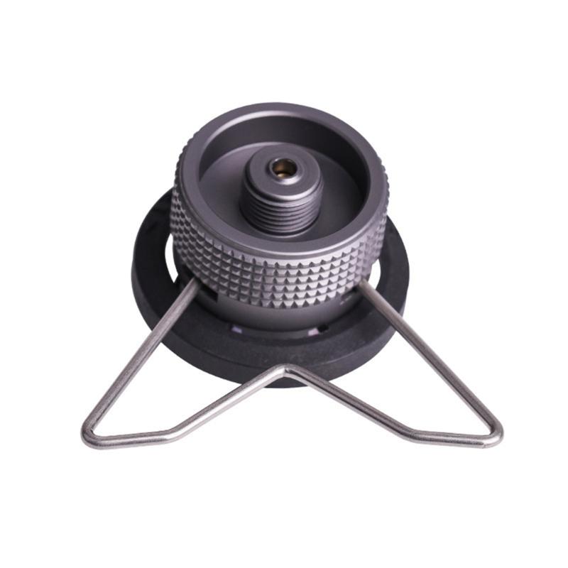 Corrosions Resistant Coppers Camp Gas Adapter Converter Folding Design For Safe Fuels Transfer During Outdoor Camping