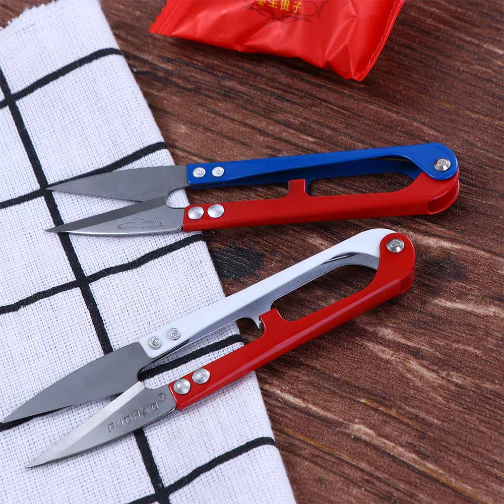 Wire Sewing Tool Line Cutter Gear Scissors Fishing Line Cutter U-shaped Scissor Fishing Scissor