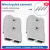 2 Pieces Of Quick Connect Plug 175A 600V Battery Quick Connector Power Plug Winch Connection For Maximum 1AWG Wire