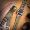 Hemsut 24mm NATO Watch Band, Premium Soft Nylon Replacement Watch Strap, Unisex, Military Heavy Duty with Stainless Steel Back, 4 Sizes: 18/20/22/24mm