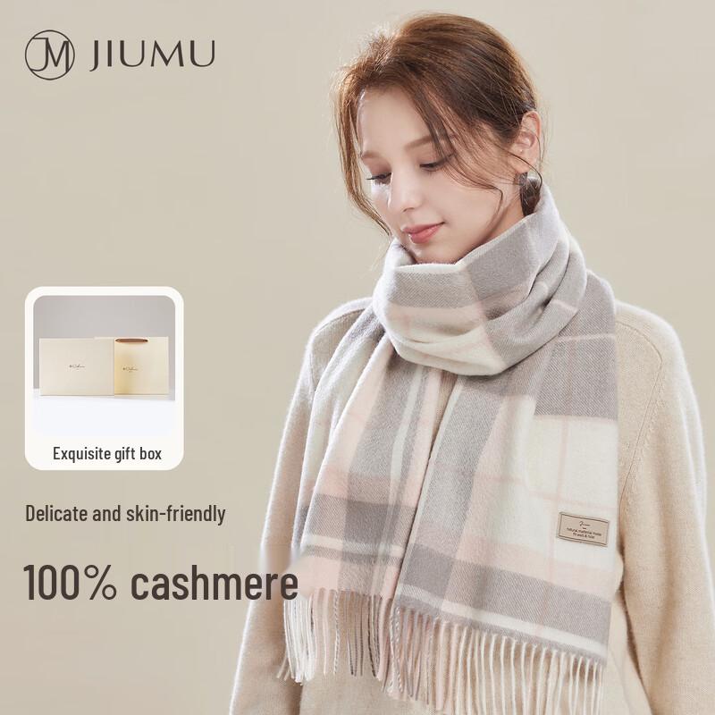 JIUMU 100% Cashmere Women's Scarf & Shawl