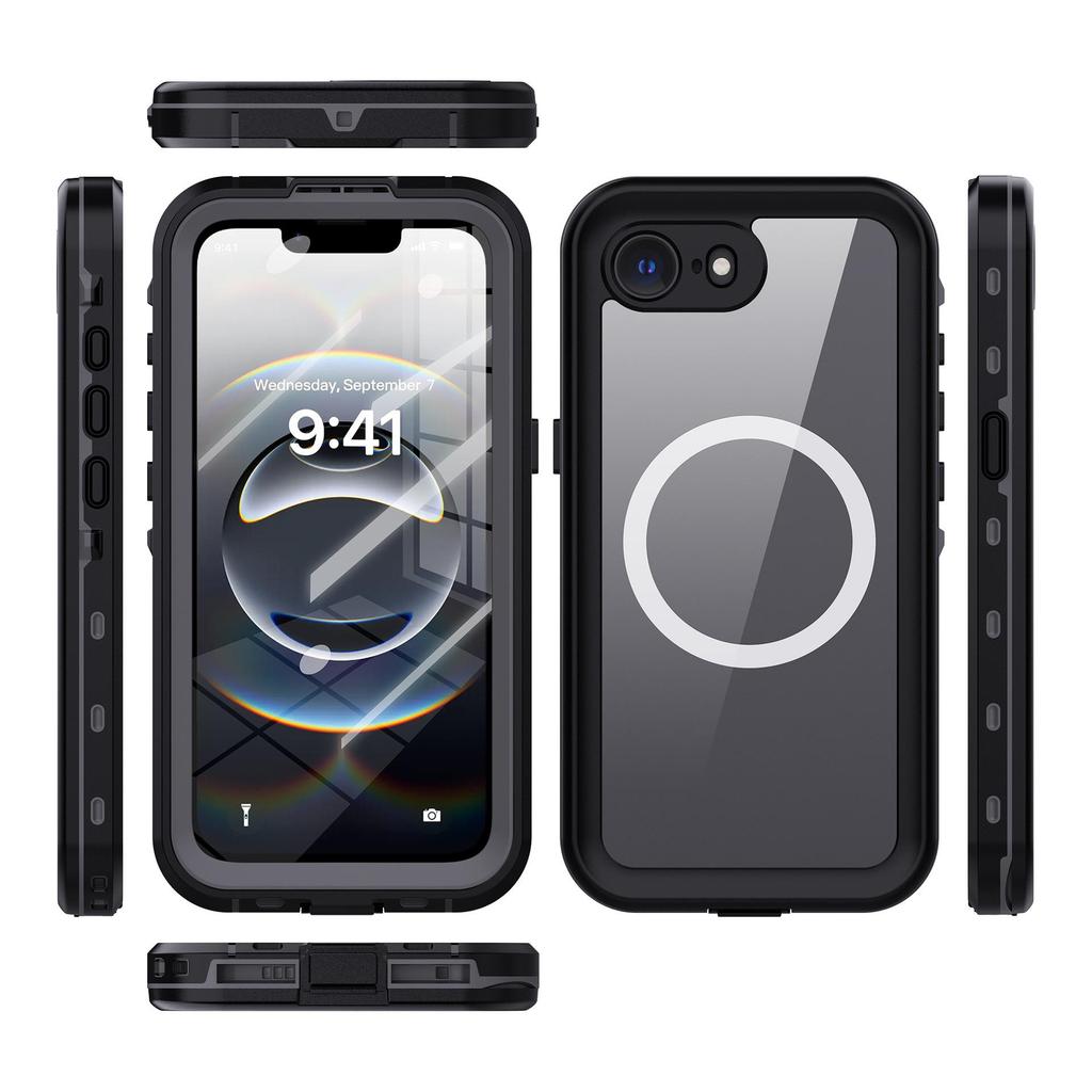 iPhone 16e Waterproof Drop-proof Full Coverage Protective Case for Outdoor Swimming