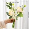 Artificial Flower Rose Bouquet For Wedding Decor Living Room Decoration, Wedding Hand Held Flower Simulation Rose Wedding Bouque