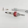 711L Inline Ratchet Driver FL | Compatible with Leatherman | 1/4" & 14mm Tools | High Torque, Heavy-Duty Professional Ratchet Driver