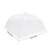 Food Cover - Foldable - Reusable - White Mesh