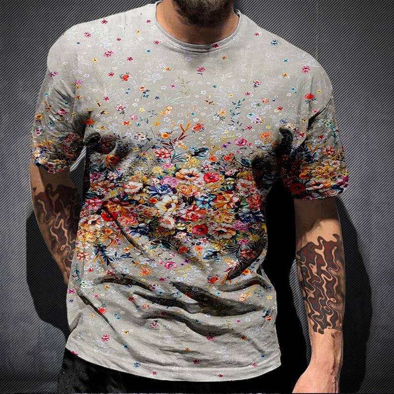 Летние футболки с градиентной 3D-печатью — фото 6