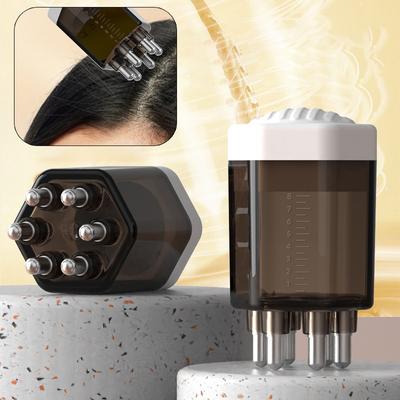 Portable Scalp Applicator Liquid Comb Mini Massage Comb Essential Oil Liquid Guiding Massager Anti Hair Loss Scalp Care Tools